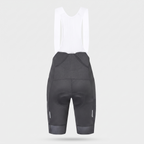 Back view of the women's cycling bib shorts