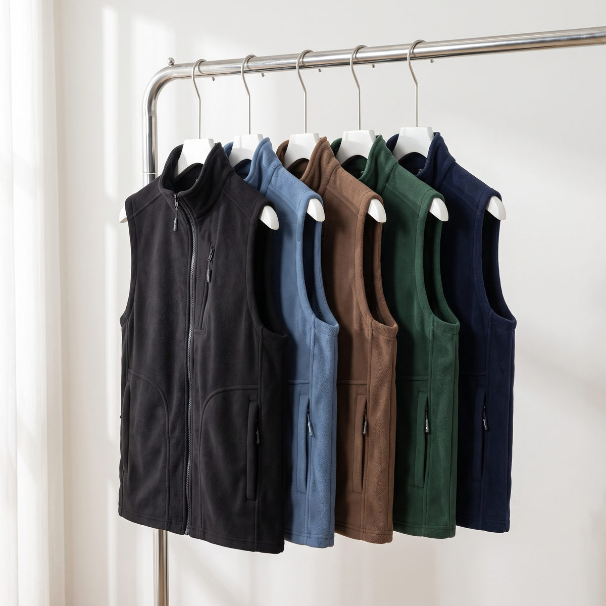 Men's Fleece Gilet - All Colours - Terrabound Outdoor