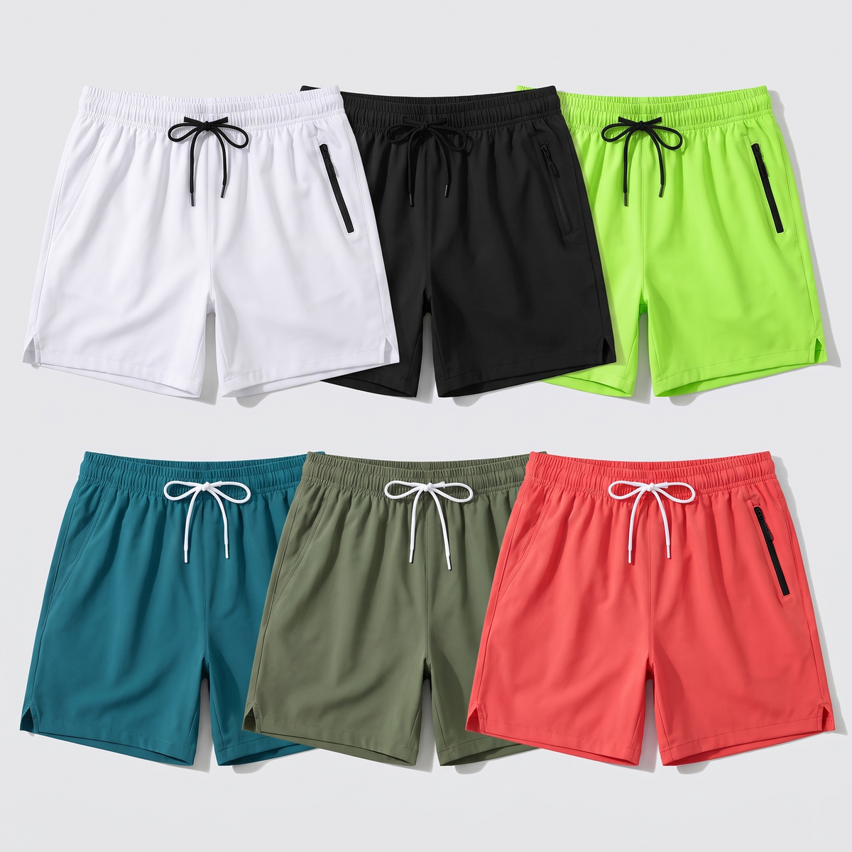 Men's shorts in all six colours