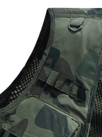 Lightweight Outdoor Utility Vest with Multiple Pockets – Breathable Design for Field Use