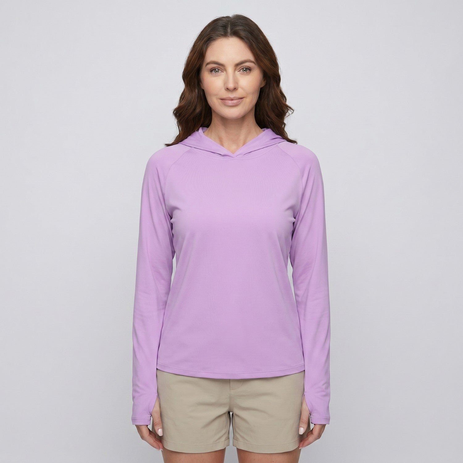 Women's Sun Hoodie - UPF 50+ Lightweight Hooded UV Protection Top