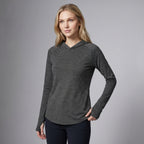 Women's Sun Hoodie - UPF 50+ Midweight Hooded UV Protection Top
