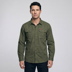 Men's Lightweight Long-Sleeve Outdoor Shirt – Durable Cotton Design