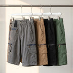 Men's Outdoor Cargo Shorts - 10 Pocket Cotton - Hiking & Fishing Shorts