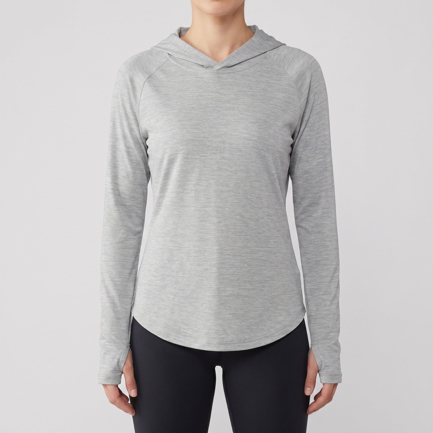 Women's Sun Hoodie - Midweight UPF 50+ Hooded UV Protection Top