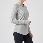 Women's Sun Hoodie - UPF 50+ Midweight Hooded UV Protection Top