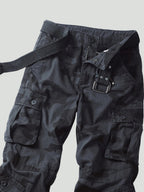 Men’s Camouflage Cargo Trousers – Multi-Pocket Outdoor Utility Design
