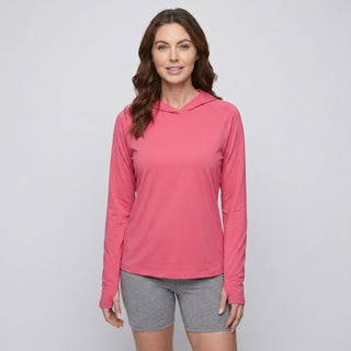 Women's Sun Hoodie - UPF 50+ Lightweight Hooded UV Protection Top