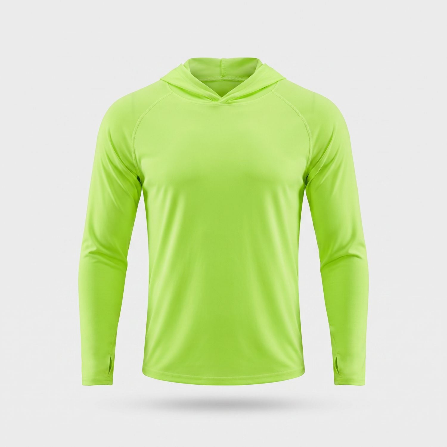 Men's UPF 50+ Sun Hoodie – Lightweight Quick-Dry Hiking & Fishing UV Top with Thumb Loops