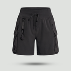 Women's Zippered Pocket Running Shorts – Lightweight Quick-Dry Athletic Shorts