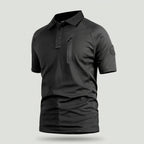 Men’s Quick-Dry Polo Shirt – Zip Pocket - Hiking & Outdoor Top