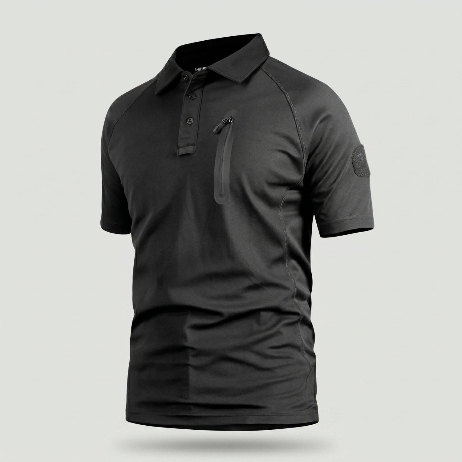 Men’s Quick-Dry Polo Shirt – Zip Pocket - Hiking & Outdoor Top