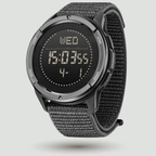 Men's Digital Sport Watch – Waterproof Compass and Step Tracker