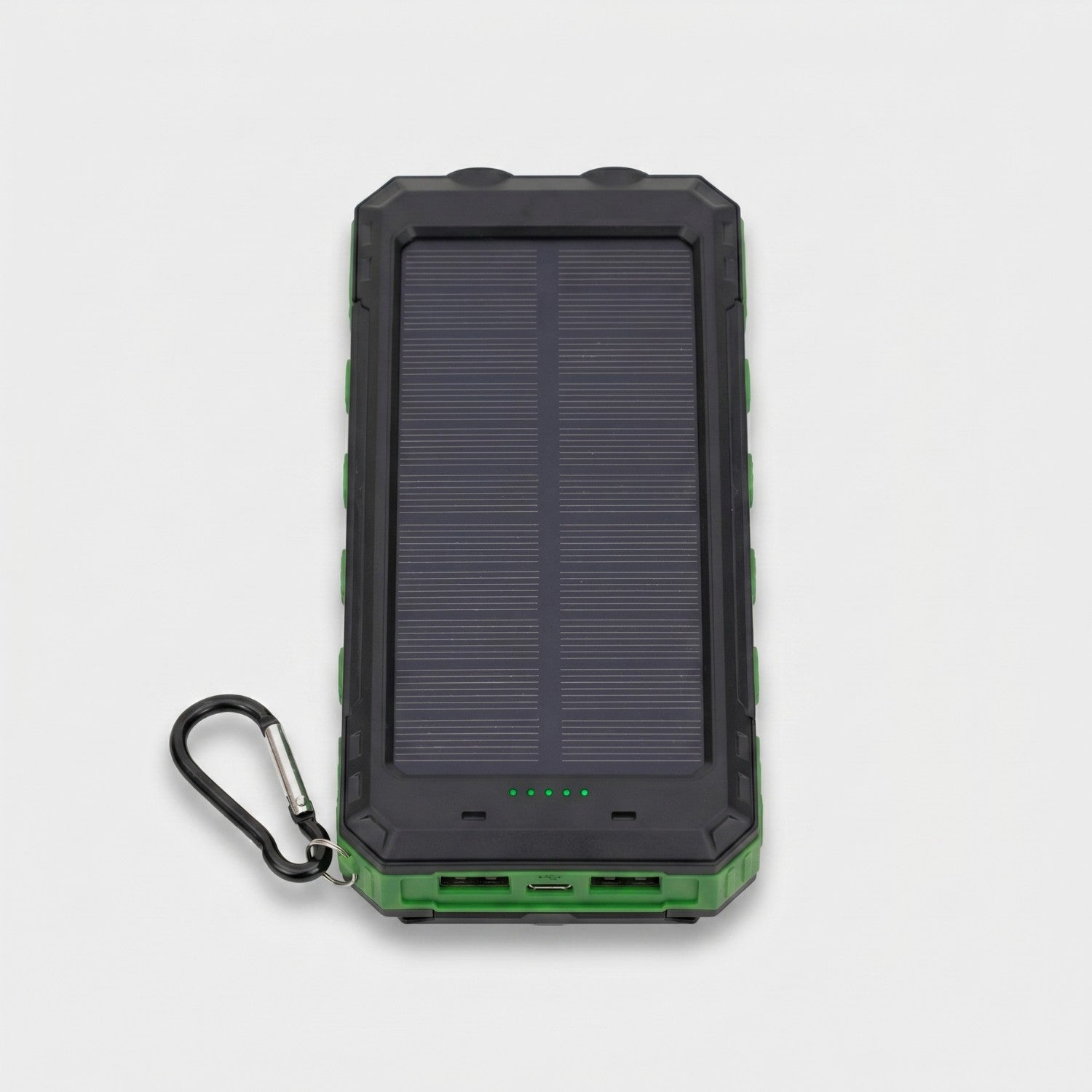 Solar Power Bank 20000mAh - Portable Solar Charger for Hiking & Camping