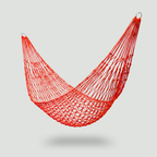 Lightweight Mesh Camping Hammock – Breathable Nylon Weave for Backpacking and Garden Use