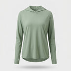 Women's Sun Hoodie - UPF 50+ Lightweight Hooded UV Protection Top