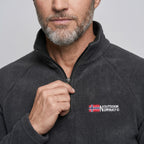 Men’s Quarter-Zip Fleece Pullover – Lightweight Outdoor Fleece Jumper for Hiking & Camping