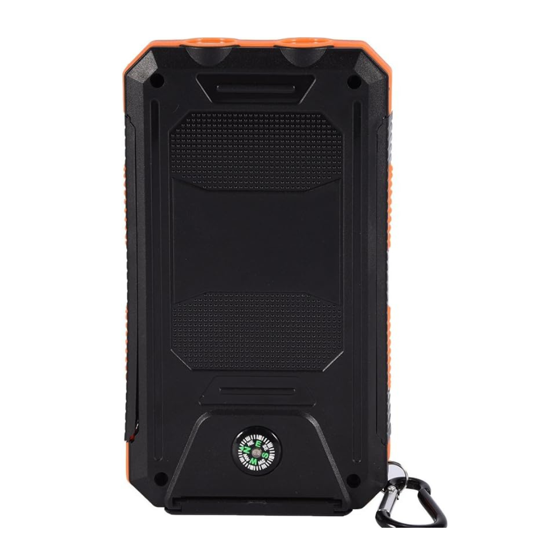 Solar Power Bank 20000mAh - Portable Solar Charger for Hiking & Camping