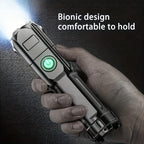 Portable Zoom Torch with Focusable Beam – Compact & Rechargeable Flashlight