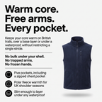 Men's Fleece Gilet - Outdoor Use - Terrabound Outdoor