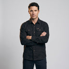 Men's Lightweight Long-Sleeve Outdoor Shirt – Durable Cotton Design