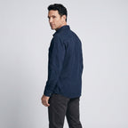 Men's Lightweight Long-Sleeve Outdoor Shirt – Durable Cotton Design