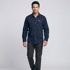 Men's Lightweight Long-Sleeve Outdoor Shirt – Durable Cotton Design