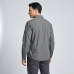 Men's Lightweight Long-Sleeve Outdoor Shirt – Durable Cotton Design
