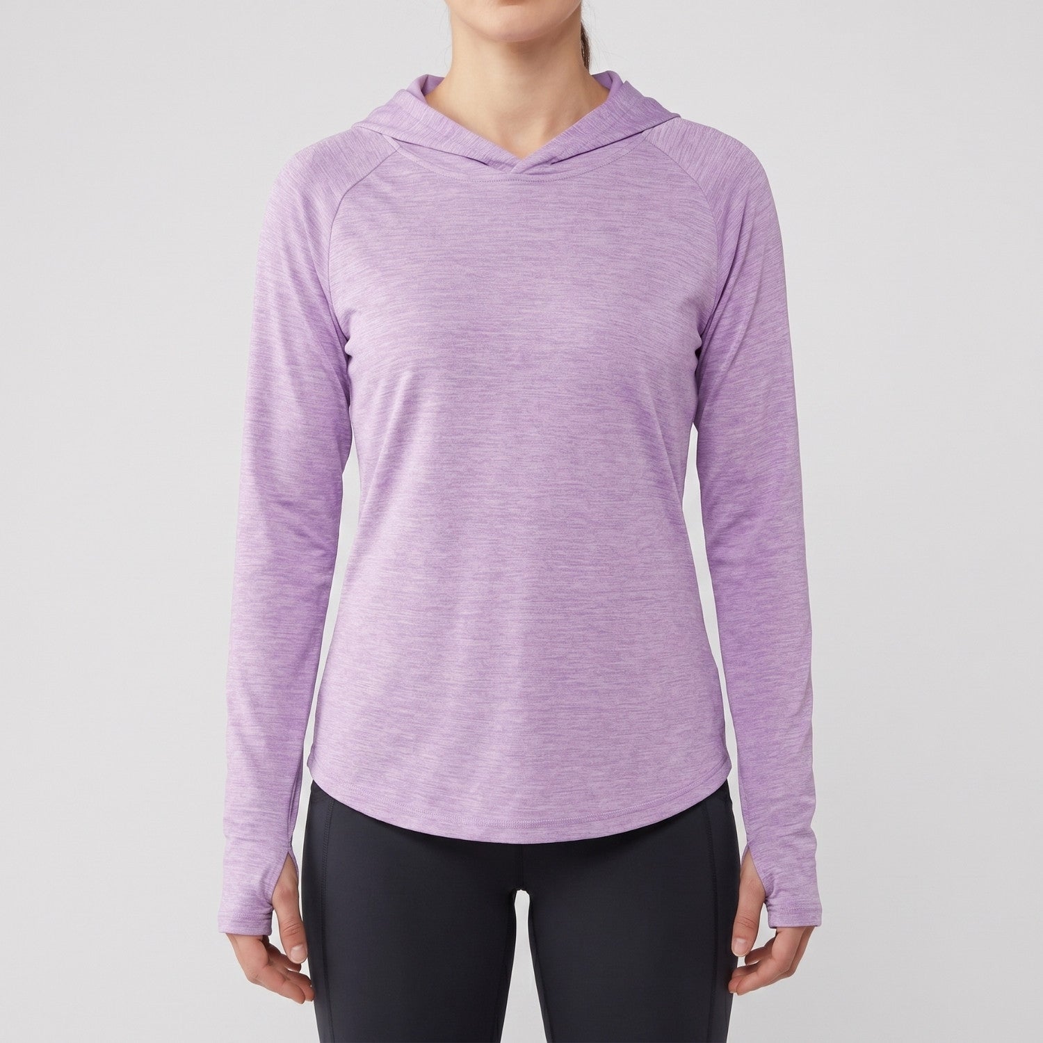 Women's Sun Hoodie - Midweight UPF 50+ Hooded UV Protection Top