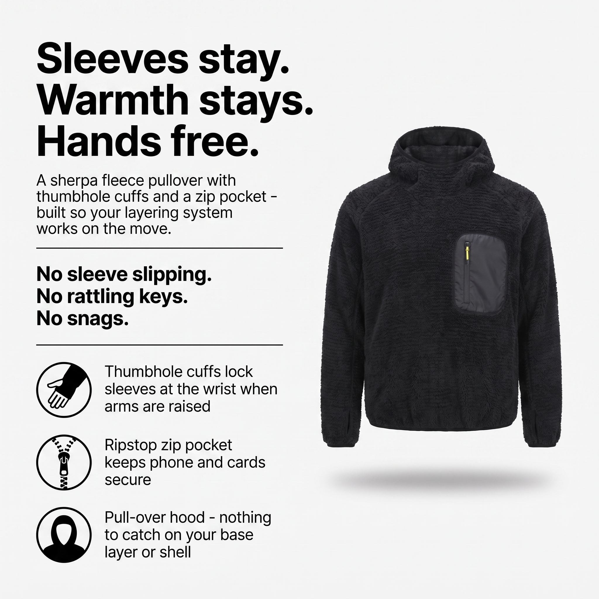 Fleece Hoodie - Autumn Walk Lifestyle - Terrabound Outdoor