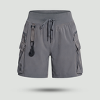 Women's Zippered Pocket Running Shorts – Lightweight Quick-Dry Athletic Shorts