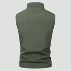 Lightweight Multi-Pocket Outdoor Gilet – Quick-Dry Layer for Active Use