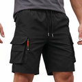 Men’s Lightweight Cargo Shorts with Zip Pockets – Outdoor Hiking Design