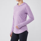Women's Sun Hoodie - UPF 50+ Midweight Hooded UV Protection Top