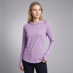 Women's Sun Hoodie - UPF 50+ Midweight Hooded UV Protection Top