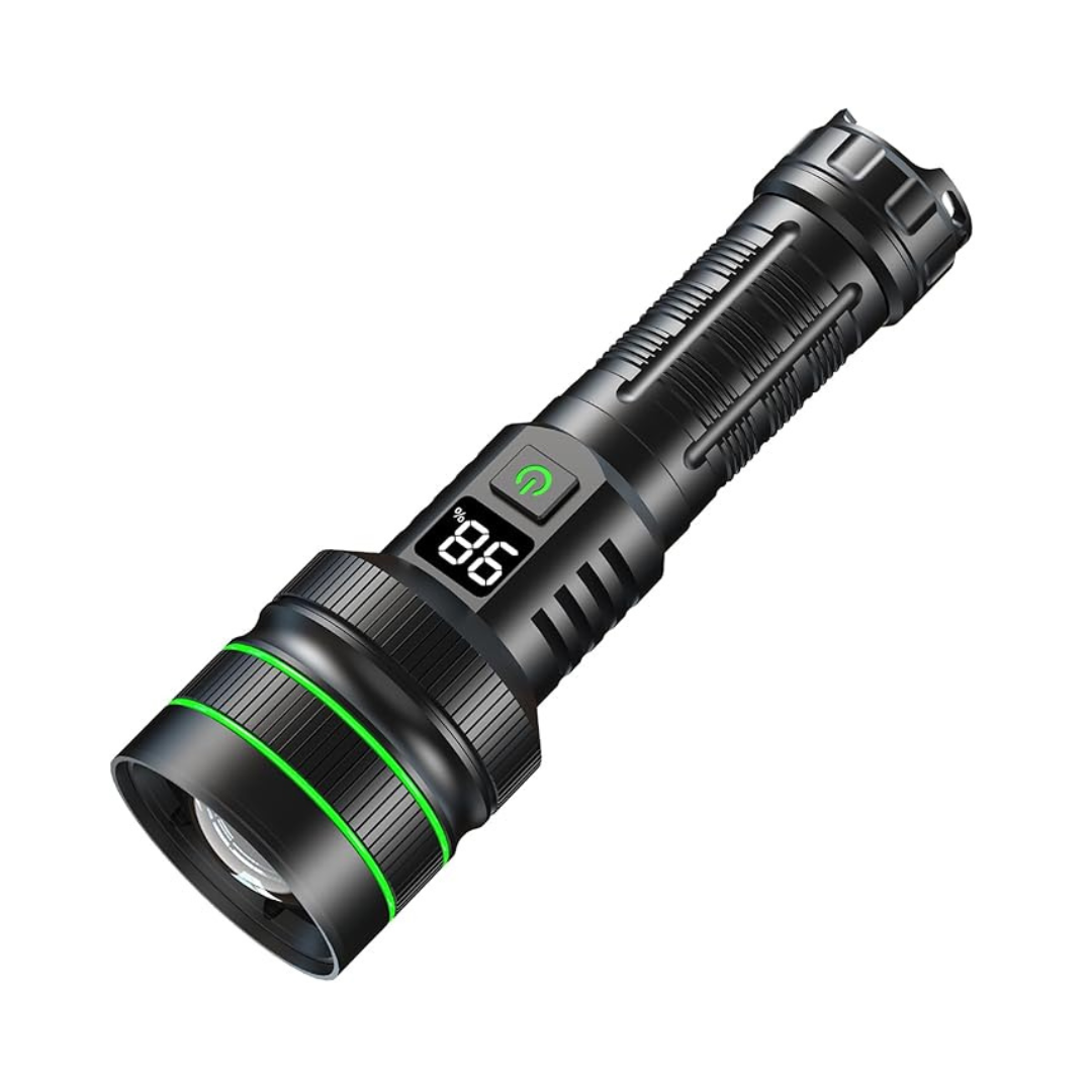 LED Torch | Long-Range Beam with Adjustable Focus