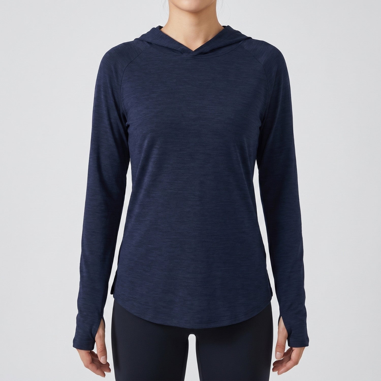 Women's Sun Hoodie - Midweight UPF 50+ Hooded UV Protection Top