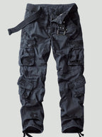 Men’s Camouflage Cargo Trousers – Multi-Pocket Outdoor Utility Design