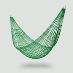 Lightweight Mesh Camping Hammock – Breathable Nylon Weave for Backpacking and Garden Use