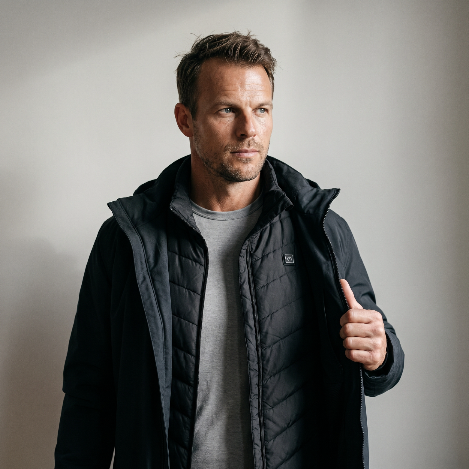 Heated Gilet – USB Powered Body Warmer with Four Heating Zones for Hiking