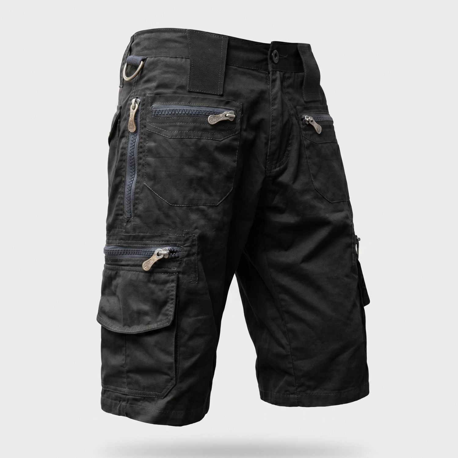 Men's Outdoor Cargo Shorts - 10 Pocket Cotton - Hiking & Fishing Shorts