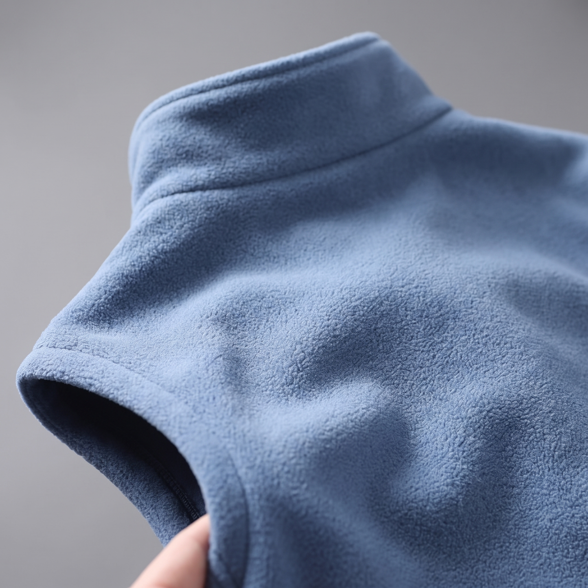 Men's Fleece Gilet - Fleece Texture - Terrabound Outdoor