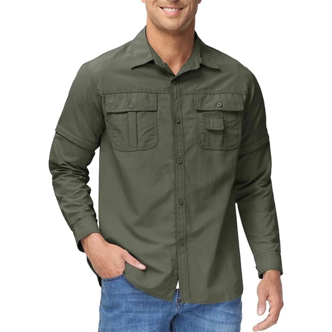 Outdoor Shirt | Convertible Sleeves for Variable Weather