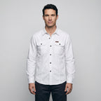 Men's Lightweight Long-Sleeve Outdoor Shirt – Durable Cotton Design