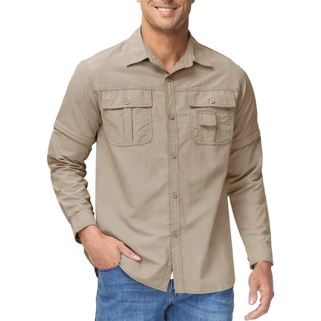 Outdoor Shirt | Convertible Sleeves for Variable Weather