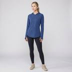 Women's Sun Hoodie - UPF 50+ Midweight Hooded UV Protection Top