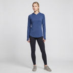 Women's Sun Hoodie - UPF 50+ Midweight Hooded UV Protection Top