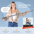 Weed Puller Tool - Stand Up Weed Remover - Garden Weeding Tool