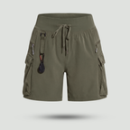Women's Zippered Pocket Running Shorts – Lightweight Quick-Dry Athletic Shorts