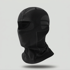 Thermal balaclava in Black, front three-quarter view